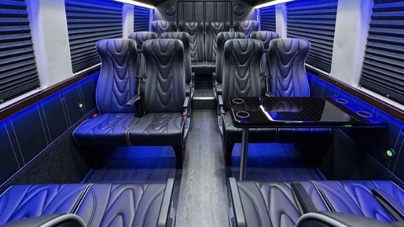 20 passenger sprinter van interior charleston