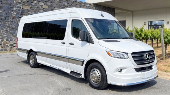 charleston wine tour sprinter van rental