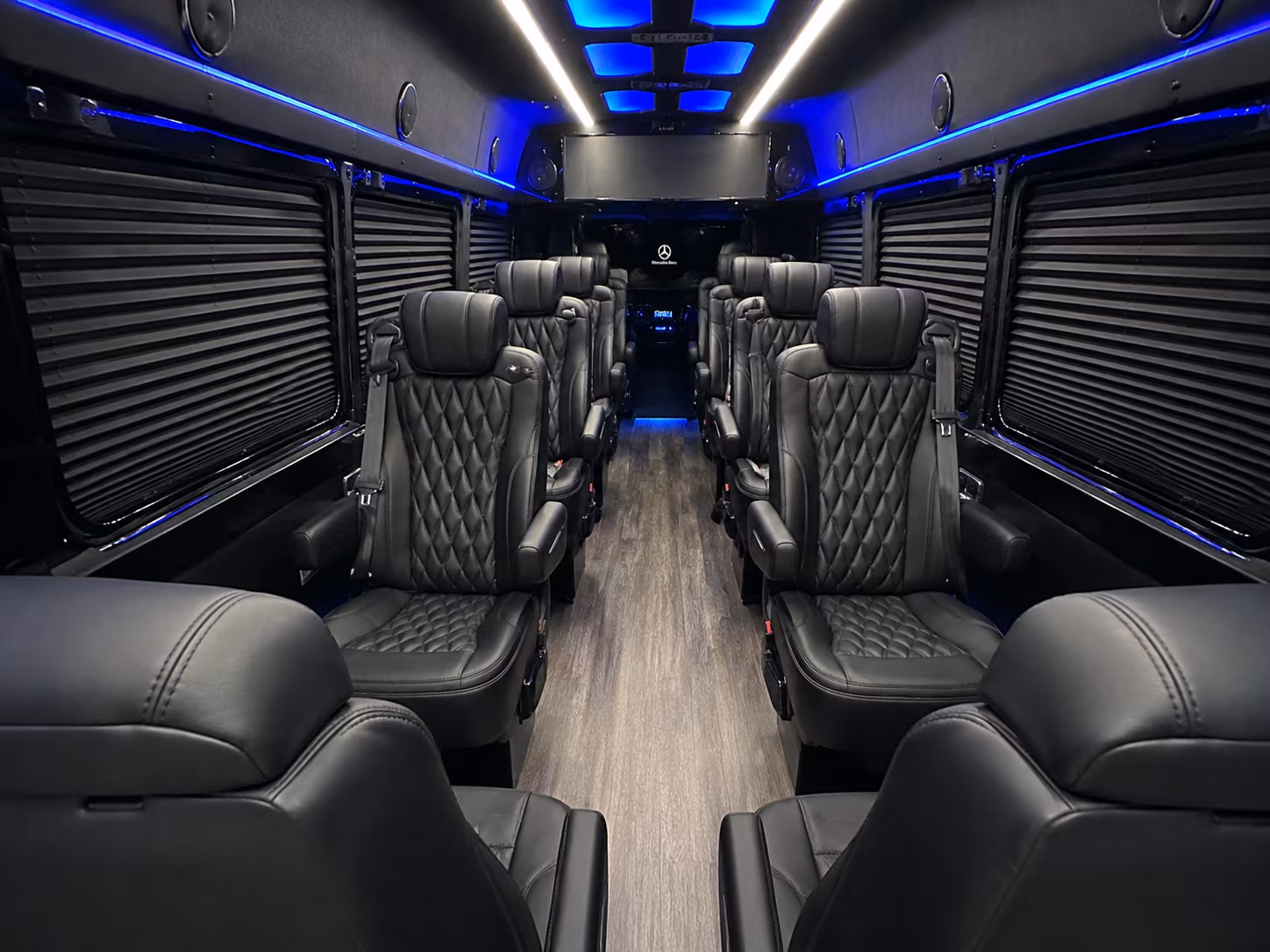 18 passenger sprinter van interior