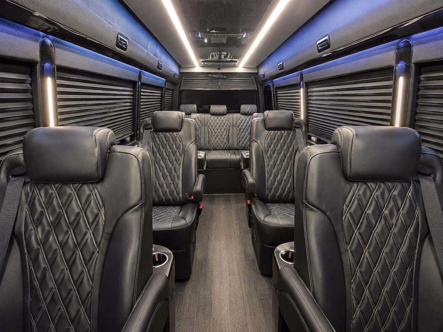 charleston 12 passenger sprinter van inside
