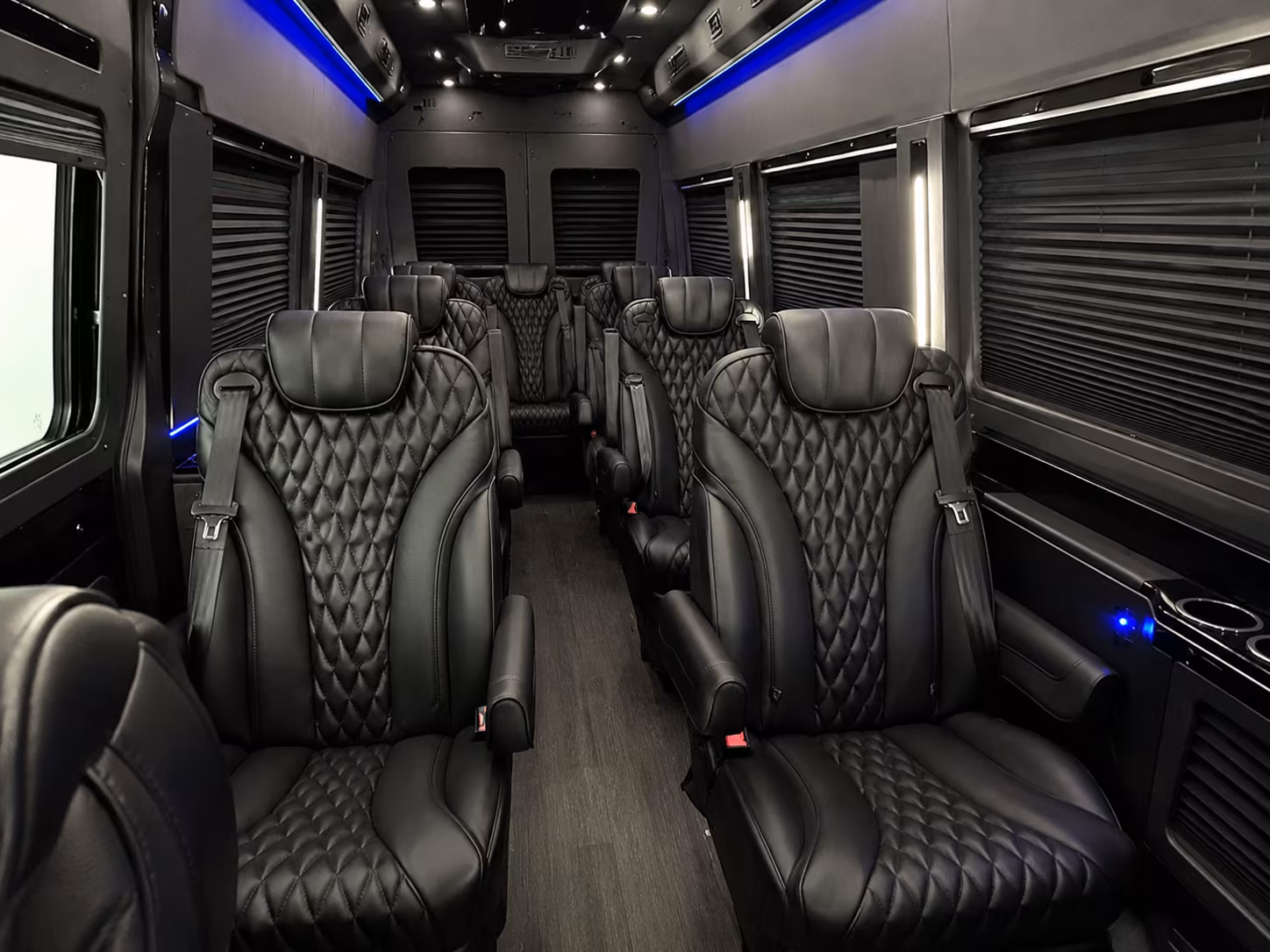 charleston 12 passenger sprinter van interior