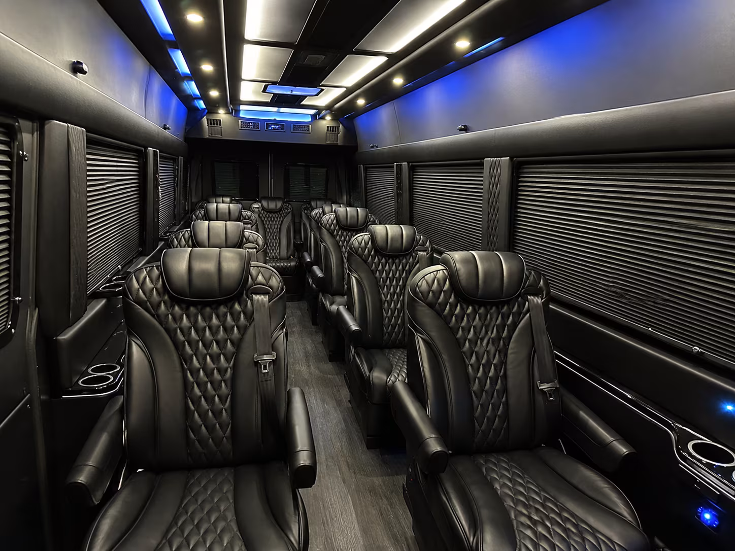 charleston 15 passenger sprinter van interior