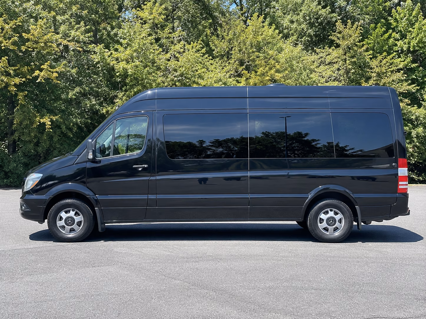 charleston sprinter van booking step 2