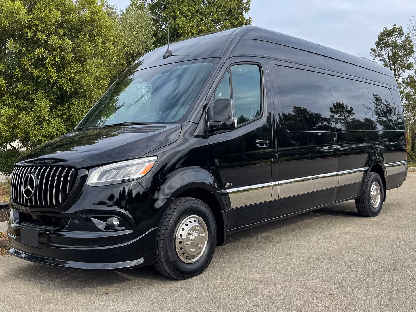 sample concert or event sprinter van quote in charleston south carolina
